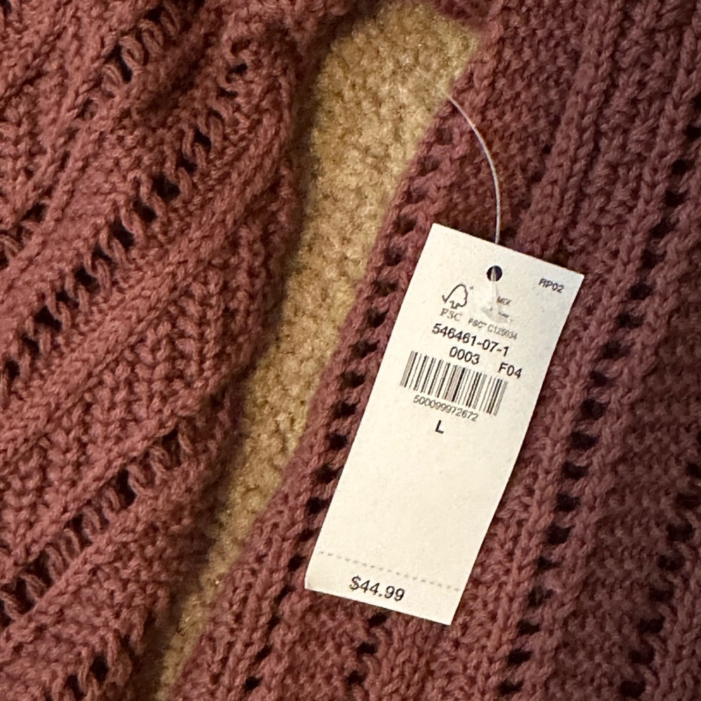 Woman’s Old Navy Crop Sweater - Picture 2 of 3